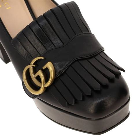 scarpa elegante gucci pelle di coccodrillo|Scarpe con tacco Gucci Coccodrillo per Donna.